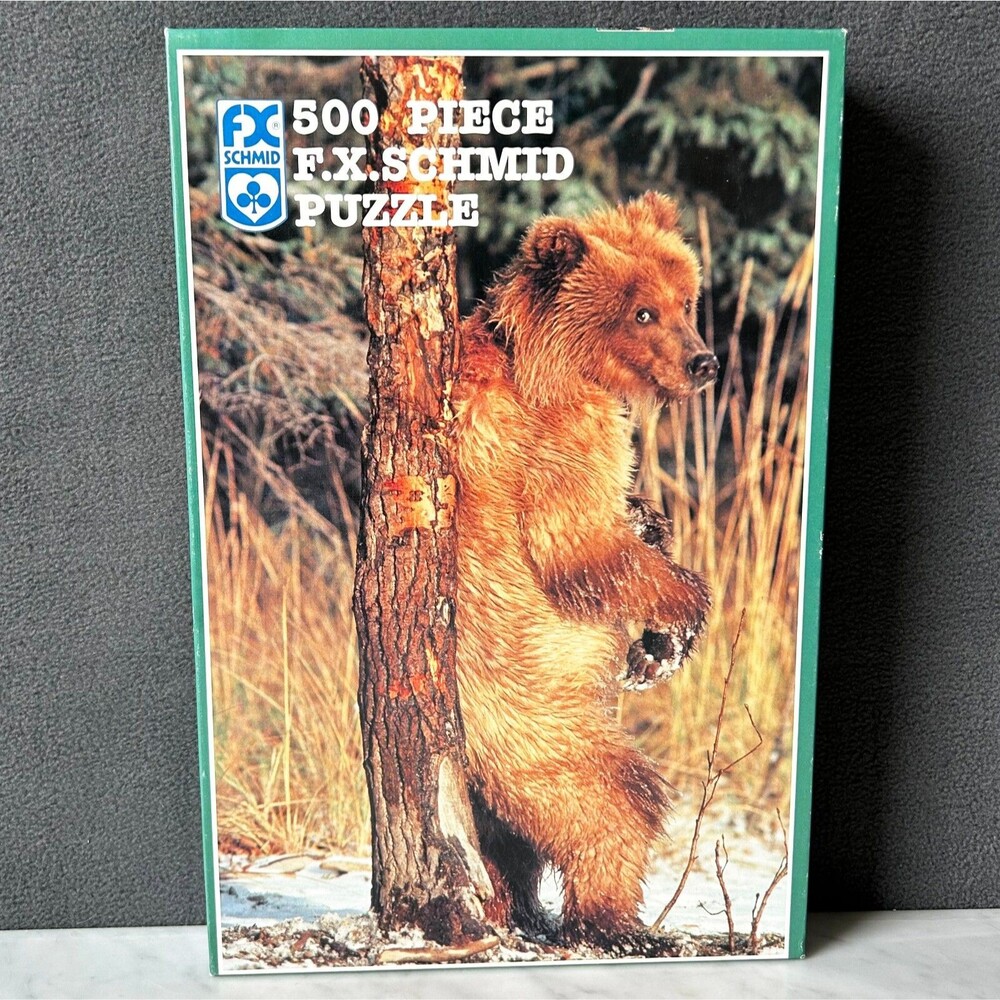 Bear With Me FX Schmid Jigsaw Puzzle 500 Pieces - Complete